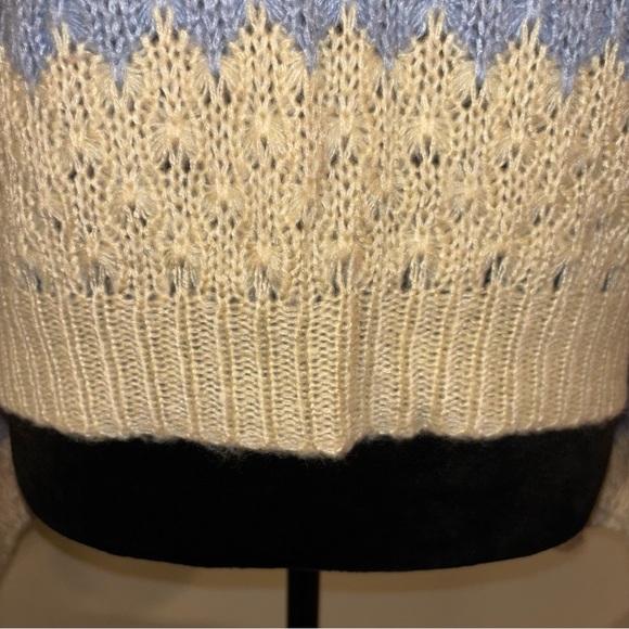 Fab’rik Colorful Striped Long Sleeve Knit Sweater M - Picture 5 of 7